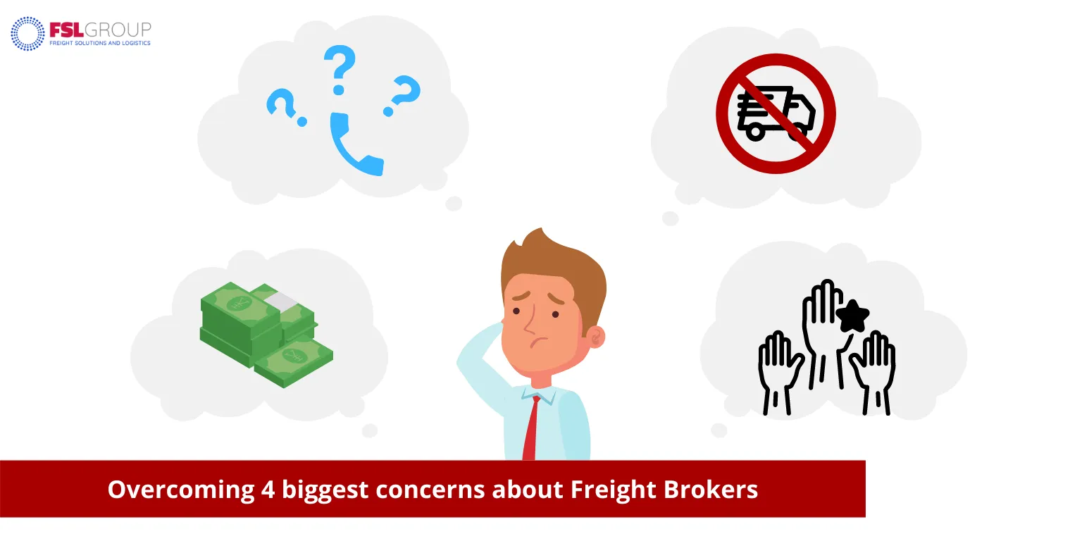 Blog - Freight Brokerage, Freight Agents & LTL Freight Shipping blog post 4 concerns 1536 × 768 image