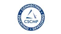 CSCMP logo featuring a triangle and the words "Connecting," "Educating," "Developing" in a circular design around the acronym.