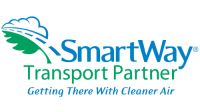 Home - Freight Brokerage, Freight Agents & LTL Freight Shipping SmartWay Transport Partner logo with a cloud and leaf graphic, and the text: "Getting There With Cleaner Air.